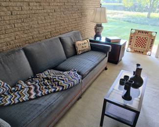 Twin mid century pull out couch