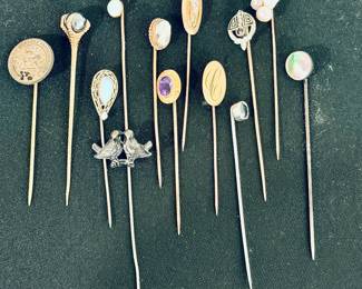 Collection of lapel/stick pins