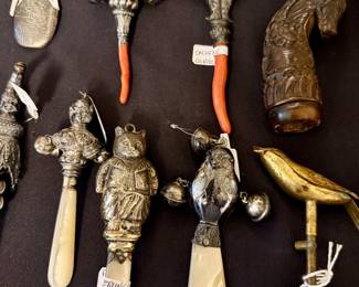 More antique rattles