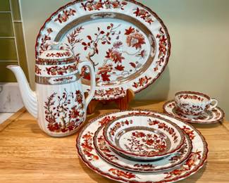 Spode India Tree pattern 48 pieces