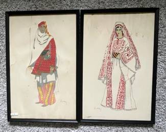 Palestinian national dress 