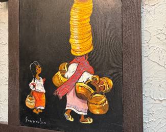 Francis Paraison (c. 1958 – c. 2003) was a Haitian painter art