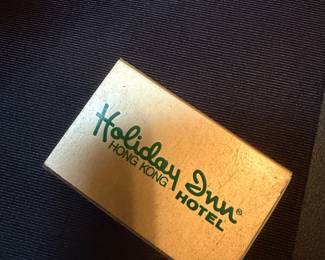 Vintage Holiday Inn from Hong Kong matchbook