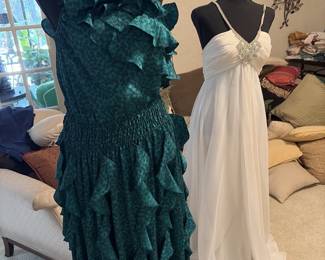 Vintage dresses and gowns all in excellent condition 
