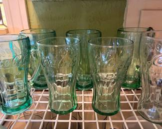 Vintage Coca Cola Glasses