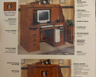 roll top desk information