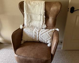 Leather Accent Chair