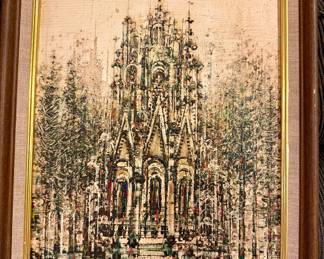 David Brownlow cathedral painting. 