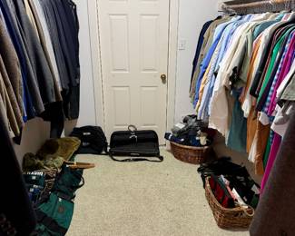 MEN'S UPSCALE CLOSET WITH PETER MILLAR, RALPH LAUREN, ORVIS.