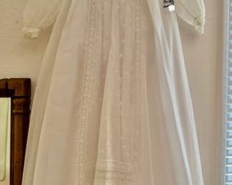 VINTAGE CHRISTENING GOWN.