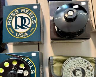 REELS IINCLUDING ROSS, ORVIS, ALBRIGHT