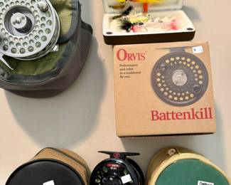 REELS LIKE ORVIS BATTENKILL, FLYS, ETC.