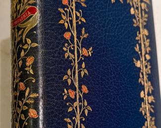 PAUL AND VIRGINIA BEAUTIFULLY BOUND IN LEATHER AND ROSES. WOULD MAKE AN AMAZING GIFT.