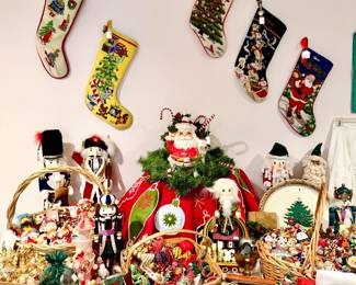 LOTS OF VINTAGE CHRISTMAS.