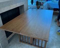 The most versatile table around. Top folds over and under to make a great entry way table! Must see to appreciate!