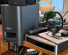 Bose speakers. Great quality listening is coming your way!