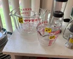 Vintage PYREX measuring cups!
