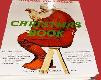 Group of Norman Rockwell and Holiday Books