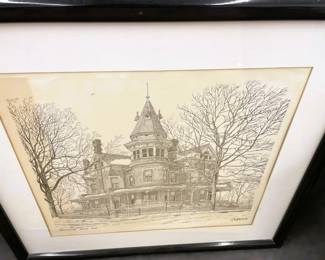  Framed Limited Edition Print Hornibrook House 1888