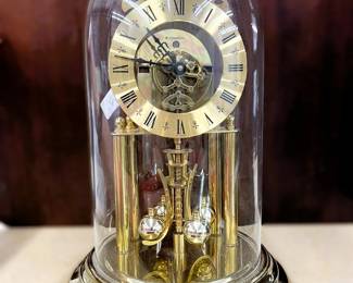 Junghans West Germany Brass Anniversary Clock