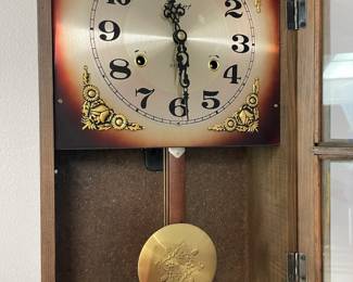  "Gilbert" Korea 31-Day Key-Wind Wall Clock