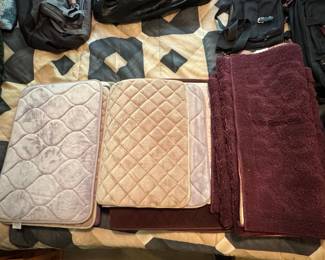 Set of 3 Quilted Comfort Mats (Wave, Diamond, Shaggy)