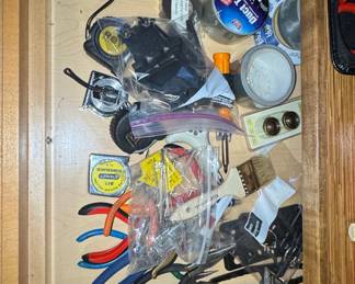 Assorted Hand Tools and Hardware