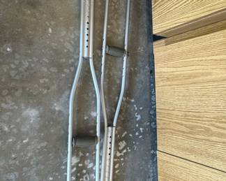 Aluminum Forearm Crutches