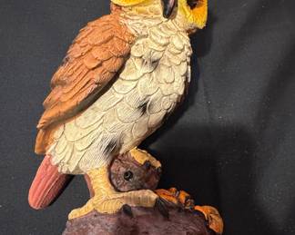 Vintage Ceramic Owl Figurine
