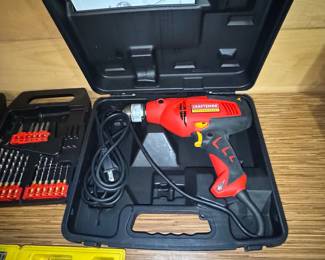 Craftsman Professional Corded Drill with Drill Bit Set