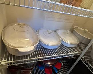 CorningWare Casserole Dishes with Lids