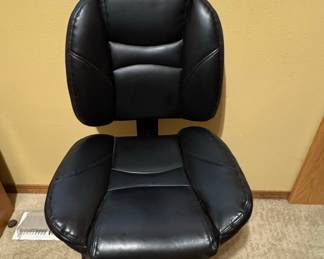 Flash Furniture Mid-Back Black LeatherSoft Multifunction Executive Office Chair