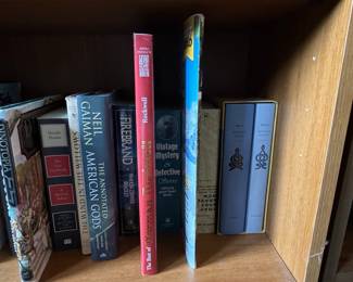 Collection of Military History and Fantasy Books