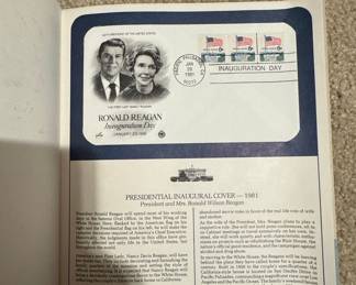 Ronald Reagan Presidential Inaugural Cover - 1981 with Souvenir Folder