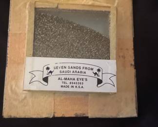 Seven Sands from Saudi Arabia Souvenir by Al-Maha Eye's