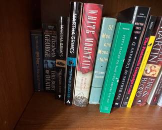 Assorted Fiction and Non-Fiction Books