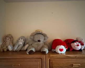 Assorted Plush Toys - Including Ganz, Aurora, and potentially others