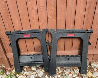Task Force Folding Sawhorses (Pair)