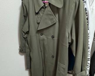 Men's Vintage Christian Dior Trench Coat