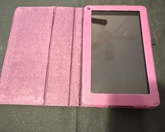 Purple Faux Leather Folio Case for Amazon Kindle Fire HD 8