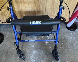 Lumex Walkabout Lite Four-Wheel Rollator