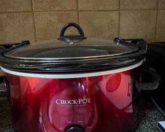 Crock-Pot Cook & Carry 6-Quart Slow Cooker, Red