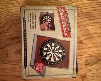 Meridian Point Magnetic Desktop Dart Board Set