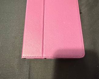 Purple Faux Leather Tablet Case
