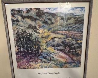 Marguerite Olson Fletcher "California Hills" Print