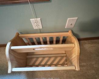 Wooden Magazine Rack