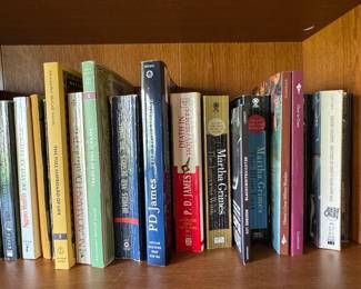 Collection of Mystery Novels by P.D. James, Martha Grimes, and Ngaio Marsh