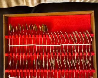 Thai Nickel Bronze Flatware Set