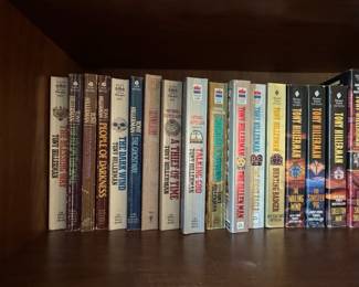 Tony Hillerman and Loren D. Estleman Paperback Book Collection
