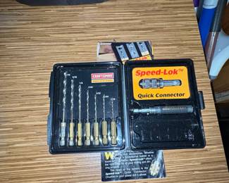 Craftsman Professional Speed-Lok 15 Pc Drill Bit Set with Quick Connector